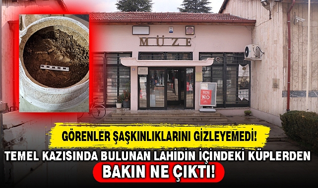 TEMEL KAZISINDA BULUNAN LAHİDİN İÇİNDEKİ KÜPLERDEN BAKIN NE ÇIKTI!