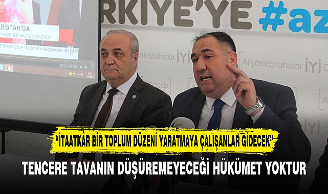 TENCERE TAVANIN DÜŞÜREMEYECEĞİ HÜKUMET YOKTUR