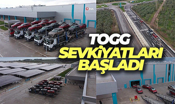 TOGG SEVKİYATLARI BAŞLADI