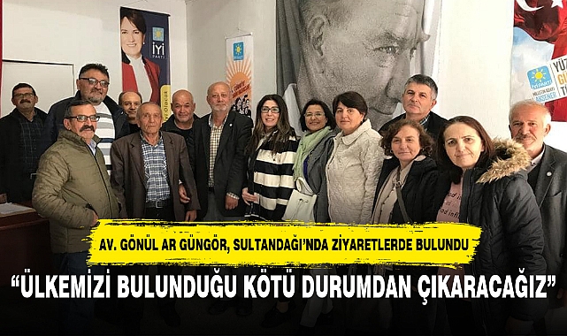 “ÜLKEMİZİ BULUNDUĞU KÖTÜ DURUMDAN ÇIKARACAĞIZ”