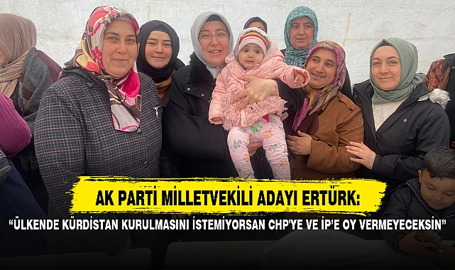 “ÜLKENDE KÜRDİSTAN KURULMASINI İSTEMİYORSAN CHP'YE VE İP’E OY VERMEYECEKSİN”