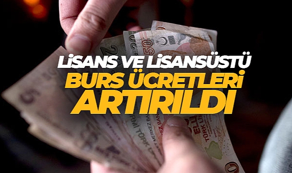 YÖK'ten burslara zam