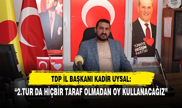 “2.TUR DA HİÇBİR TARAF OLMADAN OY KULLANACAĞIZ”
