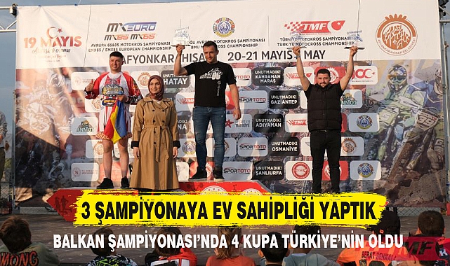 3 ŞAMPİYONAYA EV SAHİPLİĞİ YAPTIK