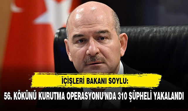 "56.KÖKÜNÜ KURUTMA OPERASYONU'NDA 310 KİŞİ YAKALANDI"