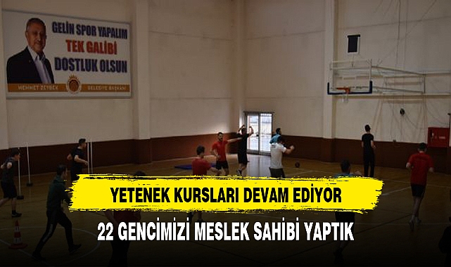 AFYON BELEDİYESİNDE YETENEK KURSLARI DEVAM EDİYOR