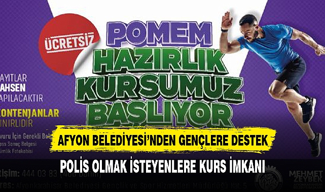 AFYON BELEDİYESİNDEN ÖĞRENCİLERE DESTEK