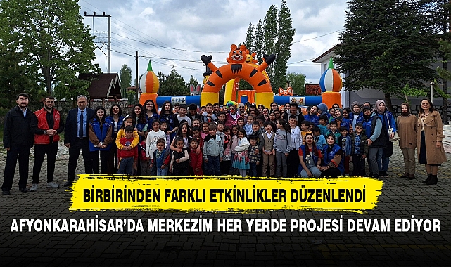 AFYONKARAHİSAR’DA MERKEZİM HER YERDE PROJESİ DEVAM EDİYOR