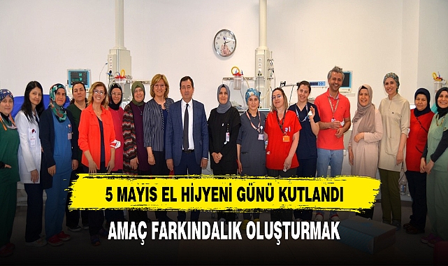 AFYONKARAHİSAR DEVLET HASTANESİ’NDE 5 MAYIS DÜNYA EL HİJYENİ GÜNÜ ETKİNLİĞİ