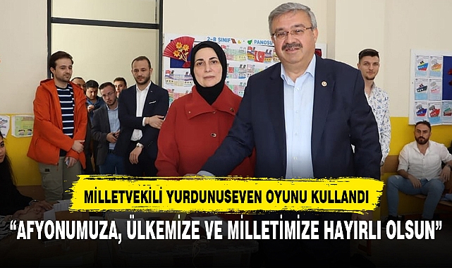 “AFYONUMUZA, ÜLKEMİZE VE MİLLETİMİZE HAYIRLI OLSUN”