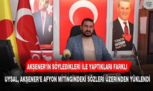 AKŞENER’İN SÖYLEDİKLERİ İLE YAPTIKLARI FARKLI