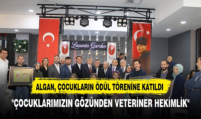 ALGAN, ÇOCUKLARIN ÖDÜL TÖRENİNE KATILDI