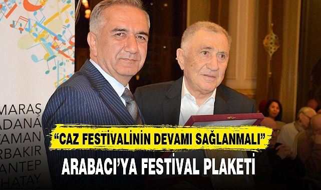 ARABACI’YA FESTİVAL PLAKETİ
