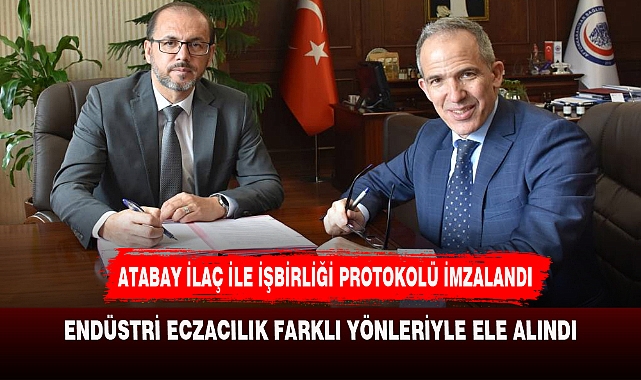 ATABAY İLAÇ İLE İŞBİRLİĞİ PROTOKOLÜ İMZALANDI