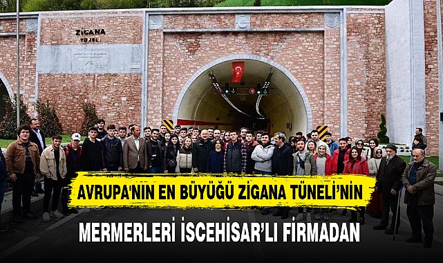 AVRUPA'NIN EN BÜYÜĞÜ ZİGANA TÜNELİ’NİN