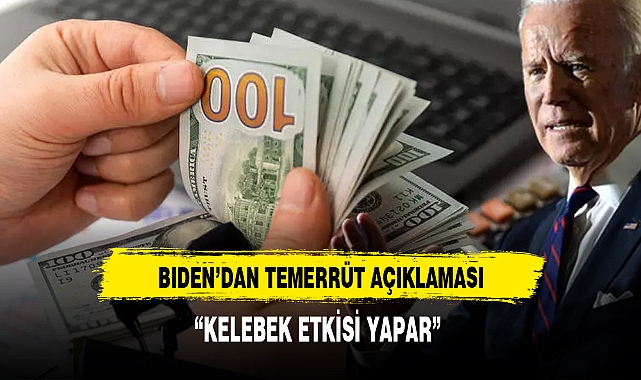 BIDEN'DEN TEMMERRÜT AÇIKLAMASI