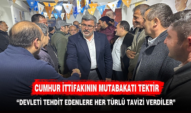 CUMHUR İTTİFAKININ MUTABAKATI TEKTİR