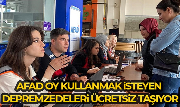 DEPREMZEDELER OY KULLANMAK İÇİN ÜCRETSİZ OLARAK DEPREM BÖLGESİNE TAŞINIYOR