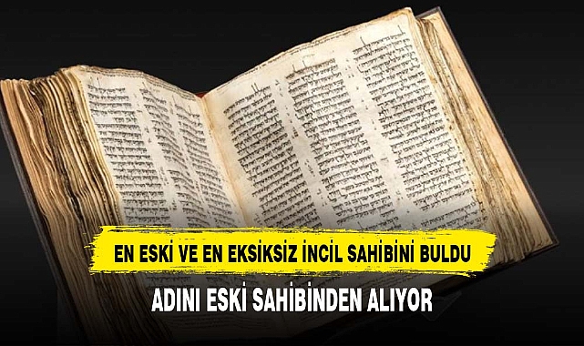 DÜNYANIN EN ESKİ VE EN EKSİKSİZ İBRANİCE İNCİL'İ 38,1 MİLYON DOLARA SATILDI