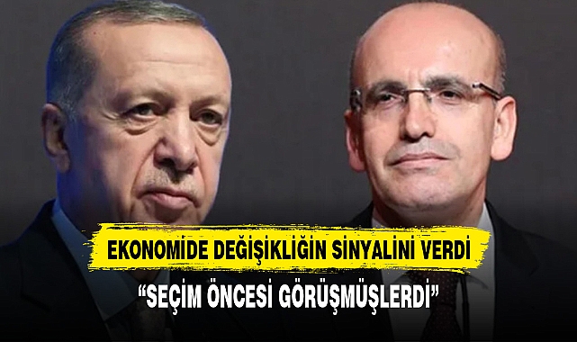 EKONOMİDE DEĞİŞİKLİĞİN SİNYALİNİ VERMİŞTİ:ESKİ MALİYE BAKANI İLE GÖRÜŞTÜ