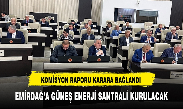 EMİRDAĞ’A GÜNEŞ ENERJİ SANTRALİ KURULACAK