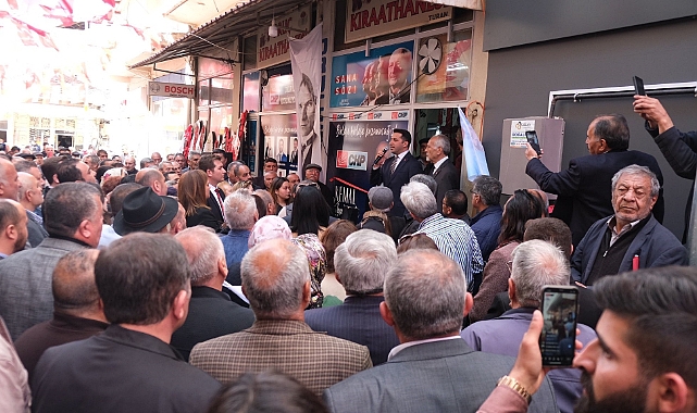 FATİH AYDIN DİNAR SKM AÇILIŞINA KATILDI