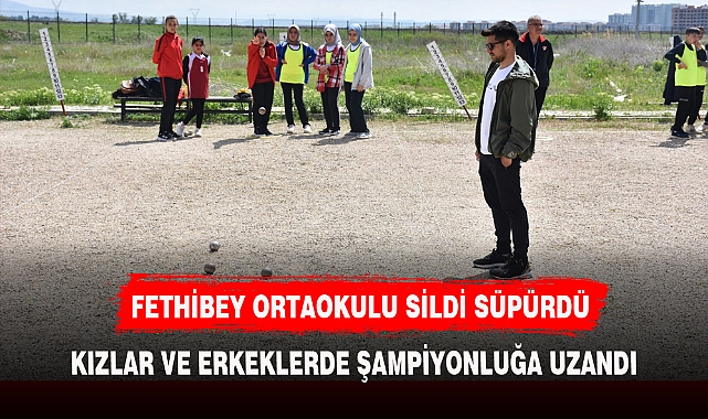 FETHİBEY ORTAOKULU SİLDİ SÜPÜRDÜ