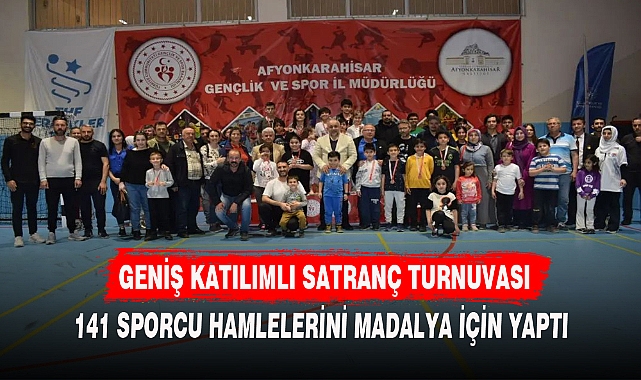 GENİŞ KATILIMLI SATRANÇ TURNUVASI