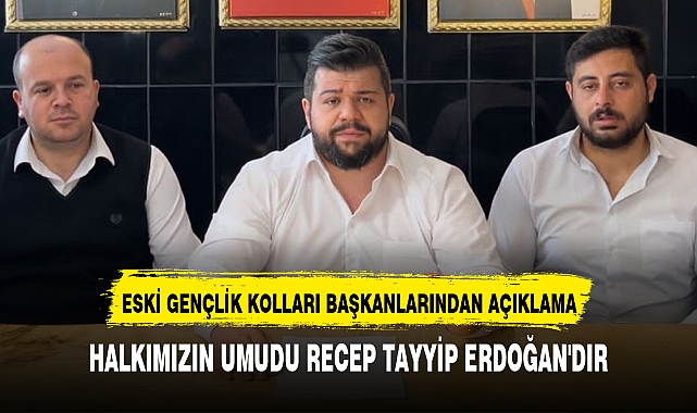 HALKIMIZIN UMUDU RECEP TAYYİP ERDOĞAN'DIR