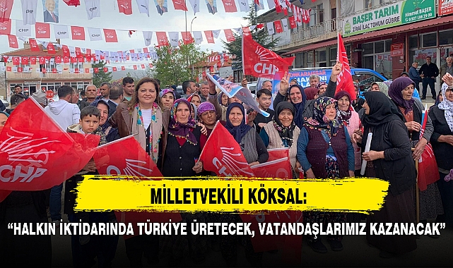“HALKIN İKTİDARINDA TÜRKİYE ÜRETECEK, VATANDAŞLARIMIZ KAZANACAK”