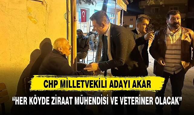 “HER KÖYDE ZİRAAT MÜHENDİSİ VE VETERİNER OLACAK”