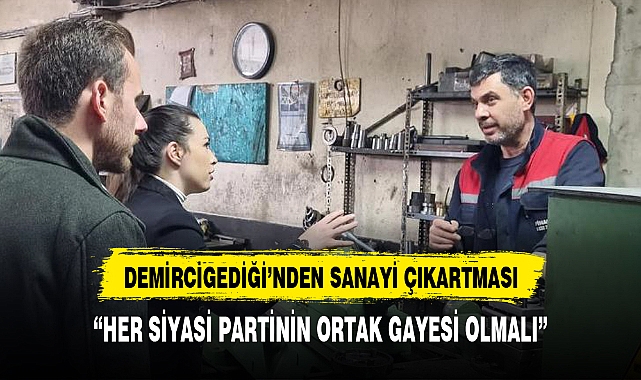 “HER SİYASİ PARTİNİN ORTAK GAYESİ OLMALI”