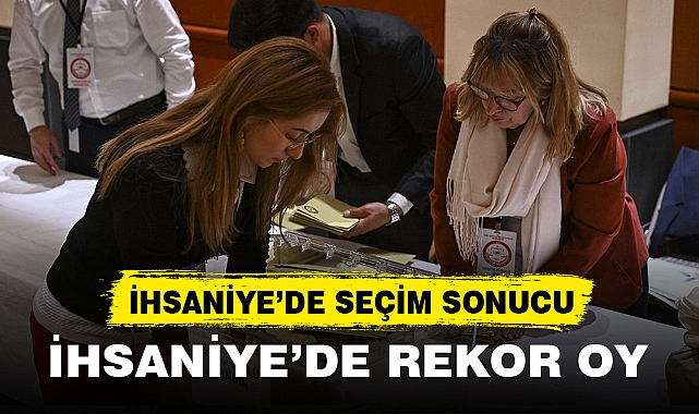 İHSANİYE'DEN ERDOĞAN'A REKOR OY