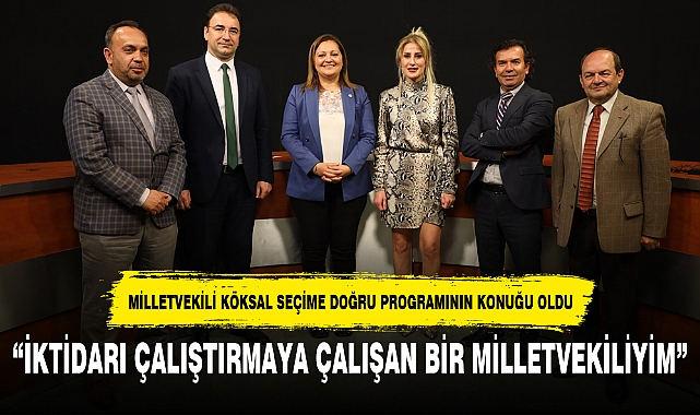 “İKTİDARI ÇALIŞTIRMAYA ÇALIŞAN BİR MİLLETVEKİLİYİM”