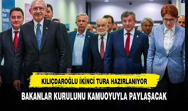 KEMAL KILIÇDAROĞLU 2. TUR İÇİN YOĞUN MESAİ YAPIYOR!