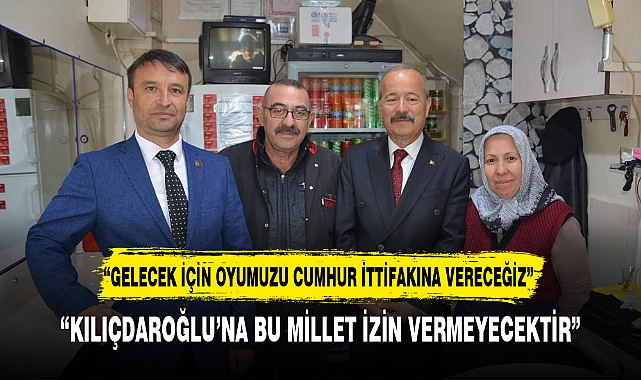 “KILIÇDAROĞLU’NA BU MİLLET İZİN VERMEYECEKTİR”