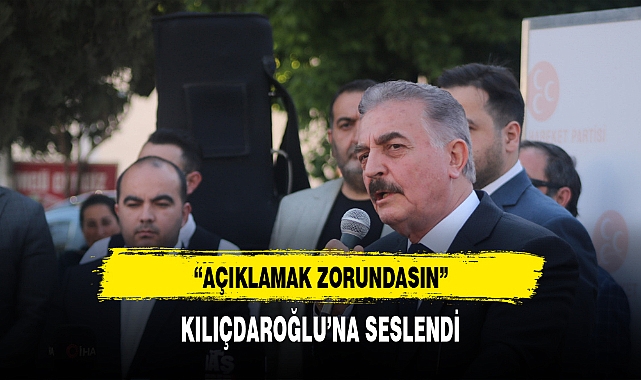 KILIÇDAROĞLU'NA SESLENDİ