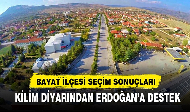 KİLİM DİYARINDAN ERDOĞAN'A DESTEK