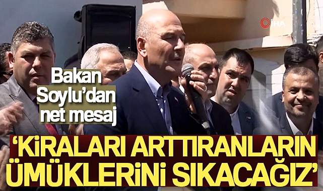 “KİRALARI ARTTIRANLARIN ÜMÜKLERİNİ SIKACAĞIZ”