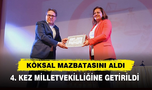 KÖKSAL MAZBATASINI ALDI