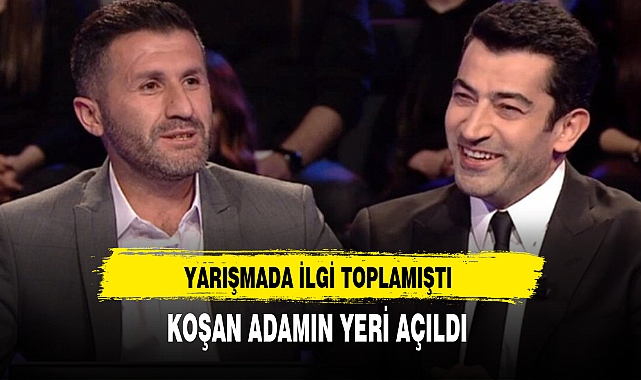KOŞAN ADAMIN YERİ AÇILDI