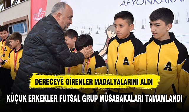 KÜÇÜK ERKEKLER FUTSAL GRUP MÜSABAKALARI TAMAMLANDI