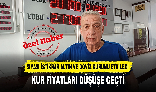 KUR FİYATLARI DÜŞÜŞE GEÇTİ