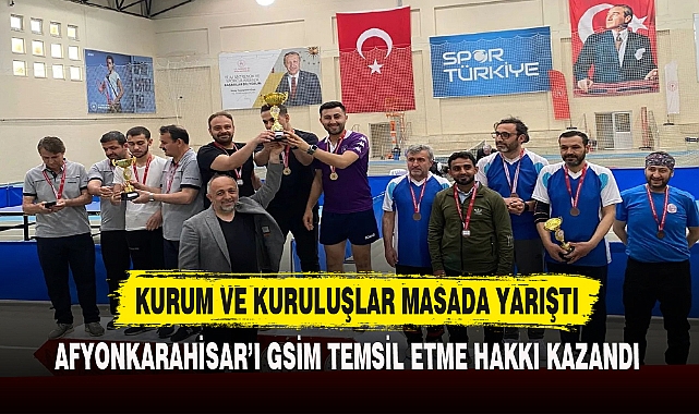 KURUM VE KURULUŞLAR MASADA YARIŞTI