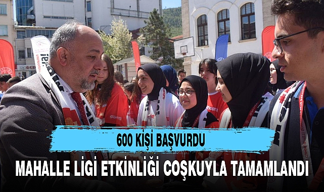 MAHALLE LİGİ ETKİNLİĞİ COŞKUYLA TAMAMLANDI