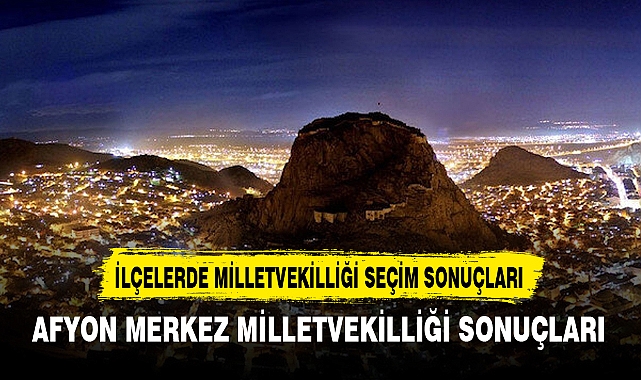 MERKEZ MİLLETVEKİLLİĞİ SONUÇLARI