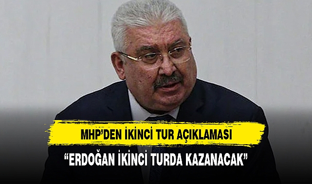 MHP'DEN İKİNCİ TUR AÇIKLAMASI