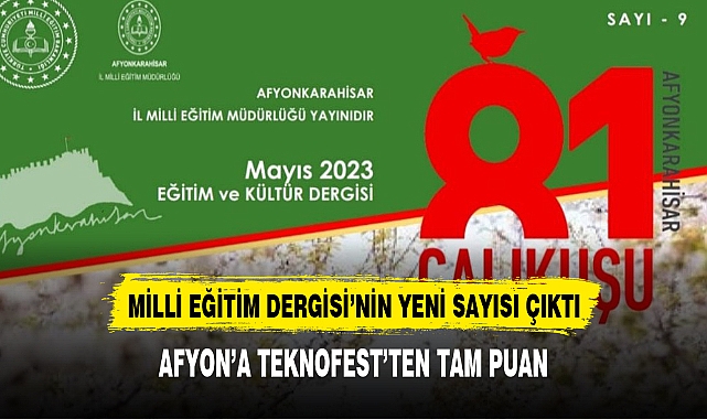 MİLLİ EĞİTİM DERGİSİ'NİN YENİ SAYISI ÇIKTI