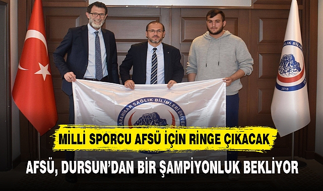 MİLLİ SPORCU AFSÜ İÇİN RİNGE ÇIKACAK
