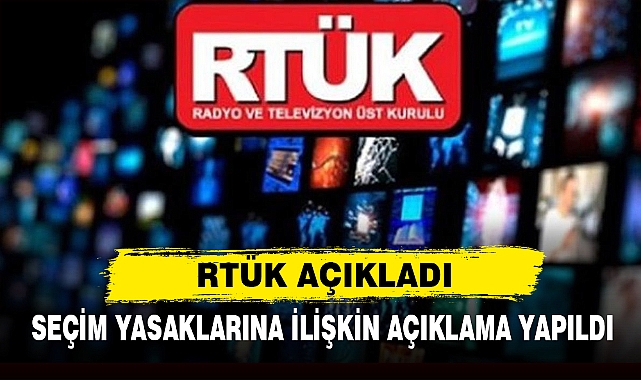 RTÜK AÇIKLADI